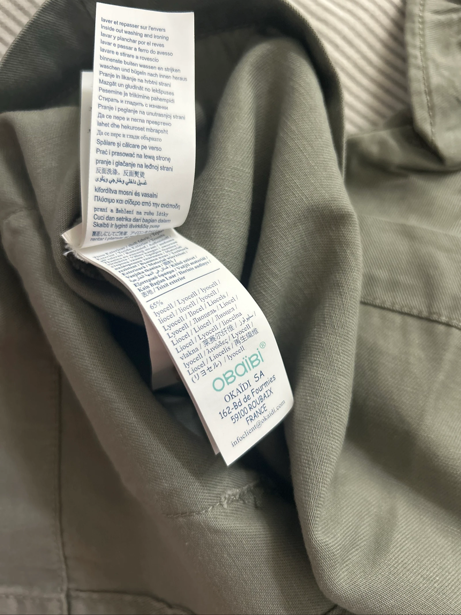 Lote de 2 vestidos nuevos con etiquetas – Okaïdi & Sergent Major – 6 meses / 68cm – photo 7